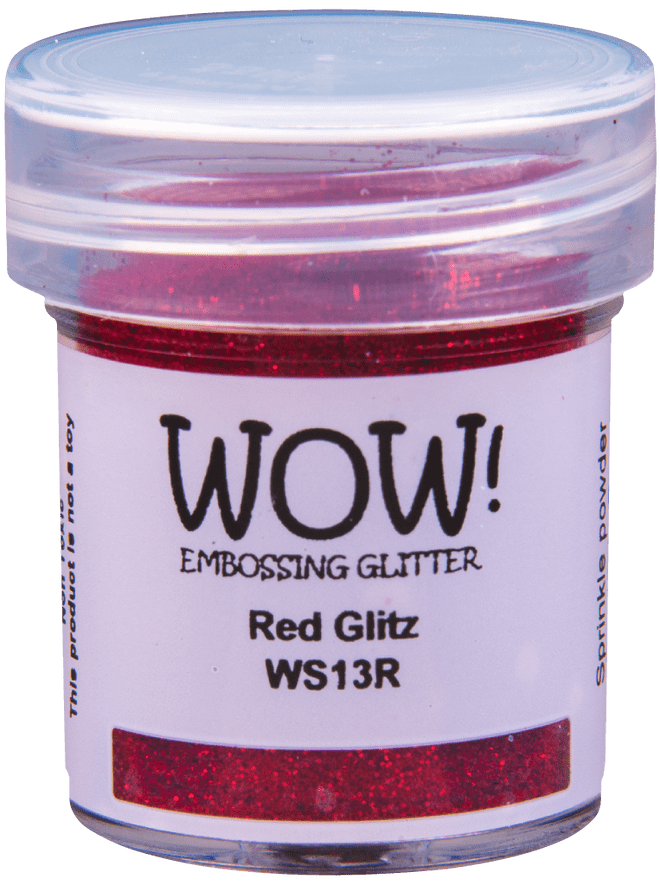 Wow! Red Glitz Embossing Powder Wow! Red Glitz Embossing Powder