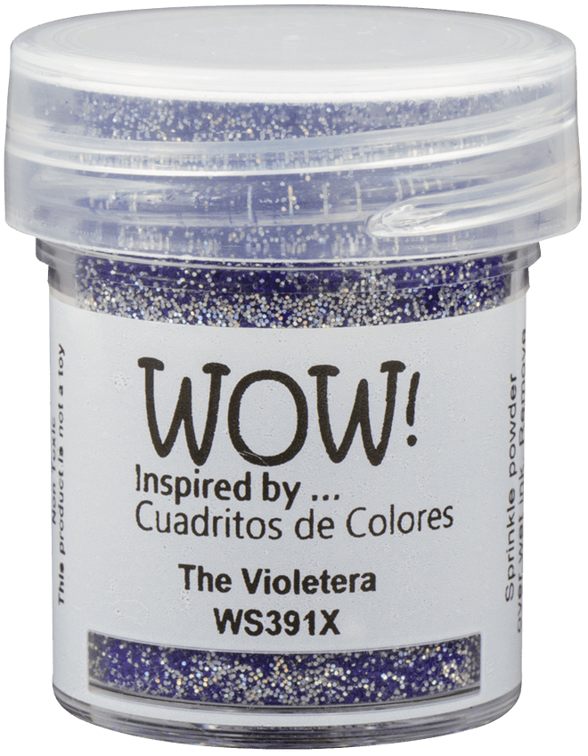 WS391X The Violetera *Cuadritos de Colores*