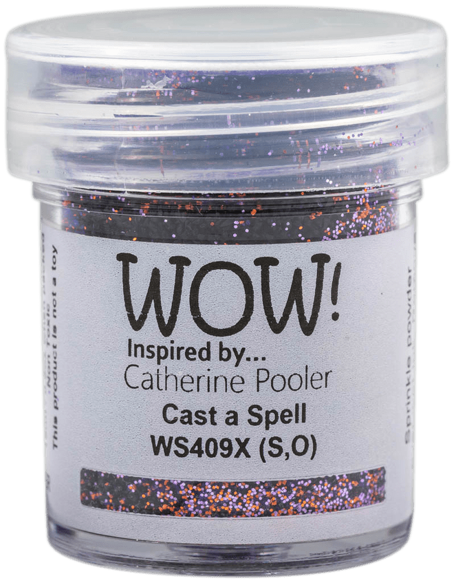WS409X Cast A Spell Embossing Sparkles *inspired by Catherine Pooler*