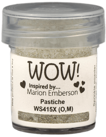 WS415X Pastiche Embossing Sparkles...inspired by Marion Emberson