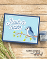 WS435R Bluebell Mist Embossing Powder
