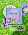 WS435R Bluebell Mist Embossing Powder