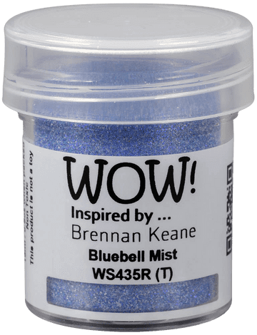 WS435R Bluebell Mist Embossing Powder