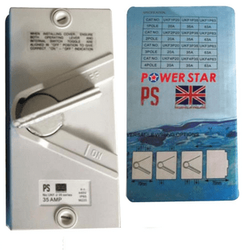 20 AMP 35 AMP 63 AMP IP65 Load Breaker Isolator Disconector Switch 3 & 4 Pole