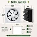 Ventilation Extractor Exhaust Fans Shutter Pull Cord