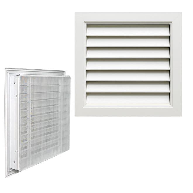 Aluminium Grille Air Vent Cover with Mesh | 200mm–600mm Wall Duct Grille

