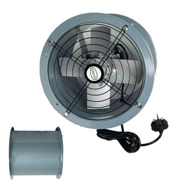 Industrial Axial Canopy Fan SF Series – High Airflow Ventilation (300mm–500mm)