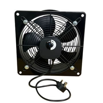 Industrial Extractor Exhaust Wall Mounted Plate Fan with Speed Controller