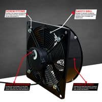 Industrial Extractor Fan with Speed Controller | Powerstar