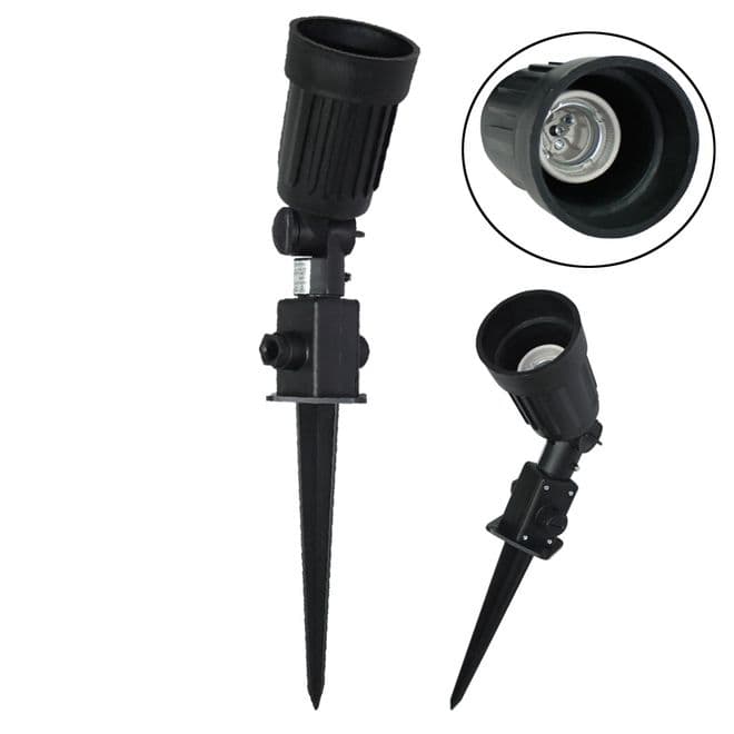 Outdoor Single Home Garden Base Spike Light