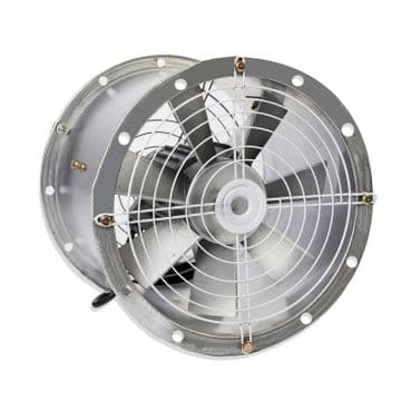 Powerful Commercial Axial Metal Canopy Extractor Exhaust Duct Fan 12" 16" 18" 20"