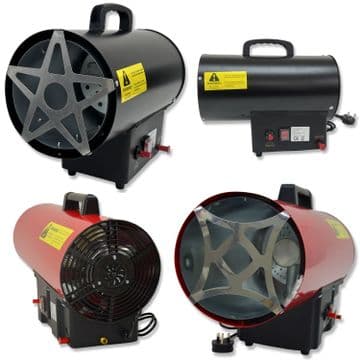 Powerful Commercial Industrial Gas Heater 15kw & 30kw Farms, Workshops, Garages