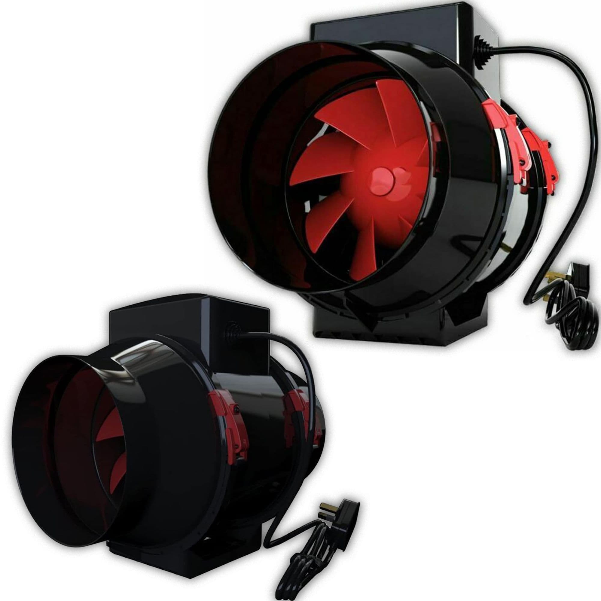 Powerful Inline Extractor Duct Fan Ventilation Hydroponics Grow Room ...