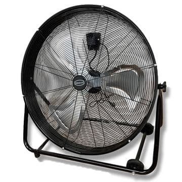 Powerstar Powerful Barrel Drum Fan for Industrial / Commercial Use 24" 30" & 36" Inches