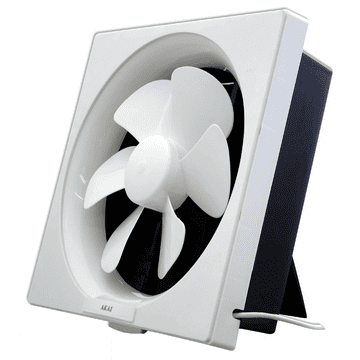 Ventilation Extractor Exhaust Fans Shutter Pull Cord Kitchen Bathroom Toilet 6", 8" & 12" Inches