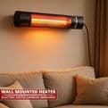 Wall Mounted Electric Patio Heater 2000W | Carbon Infrared IP65
