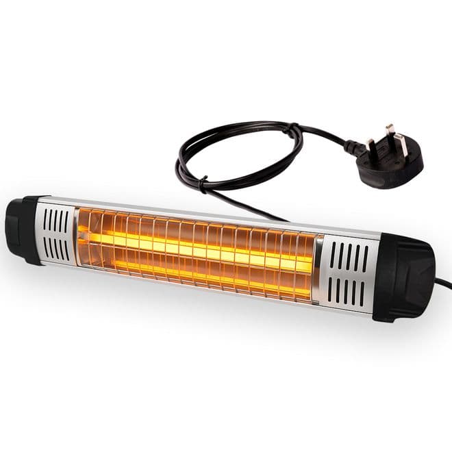 Wall-Mounted Electric Patio Heater 1800W | IP65 Outdoor