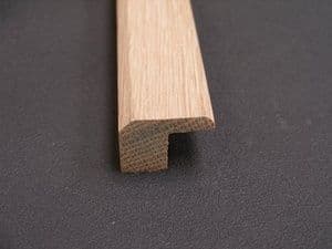 15MM FLOORING SOLID OAK L SECTION BEVELLED 20X20