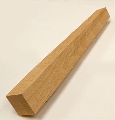 Beech leg 425H X 53 X 35 SOLID BEECH