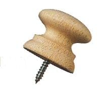 KBDS35 Period Knobs Beech 35mm Dia