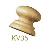 KV35 Period Knobs Pine 35mm Dia
