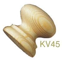 KV45 Period Knobs Pine 45 mm app Dia