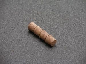 P12BW Walnut American Black Cross Grain Timber Pellets 12.7mm