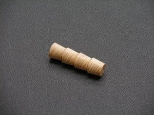 P12PA Parana Pine Cross Grain Timber Pellets 12.7mm