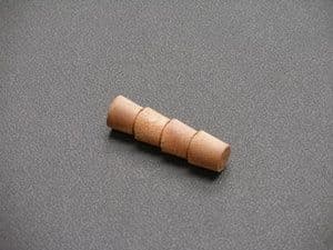 P12SA Sapele Cross Grain Timber Pellets 12.7mm
