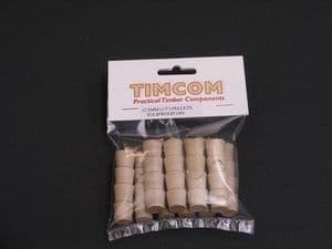 P12TUP Tulipwood Cross Grain Timber Pellets 12.7mm
