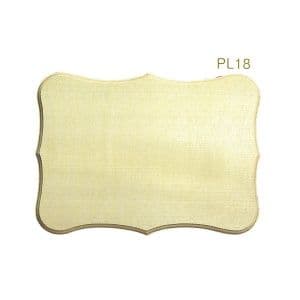 PL18 Sycamore Shaped 165 x 229mm Plaques