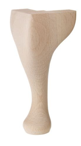 QA08 200mm (8")Queen Anne Legs THESE LEGS ARE SOLD IN SETS OF FOUR