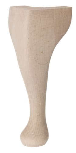 QA09 230mm (9")Queen Anne Legs THESE LEGS ARE SOLD IN SETS OF FOUR