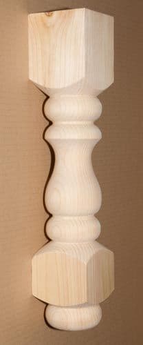 Refectory coffee table leg 440x90mm ready sanded sold in sets of four