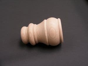 small round beech furniture foot no taper 90x125 SOLD IN SETS OF FOUR