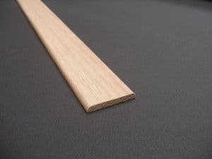 SOLID OAK COVER STRIP 44X6 SOLID OAK