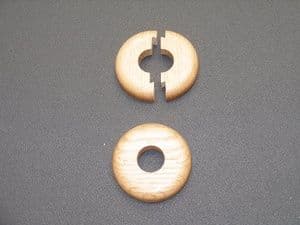 SOLID OAK PIPE RINGS 50X10 TO SUIT 15MM COPPER PIPE SOLID OAK