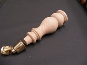 tall leg with castor taper 65x210 SOLD IN SETS OF FOUR