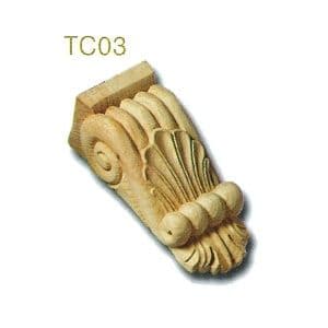 TC03 Corbel 229H x 102W x 89D