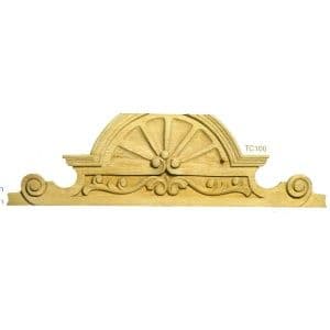 TC100 Cornice Pediment 270 x 800 x 40mm