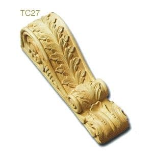 TC27 Leaf Corbel 485H x 115Wx 160D