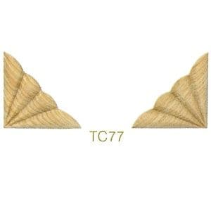 TC77 Corner Fan 102H x 102W x 13TH (Sold in pairs)