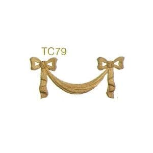 TC79 Swag with Bow 100H x 210W x 14TH