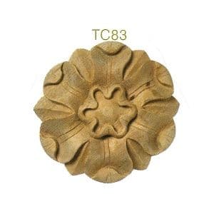 TC83 Deep Carved Flower 200Dia x 38TH
