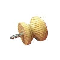 TKP252 Victorian Pine Knobs 25mm Dia