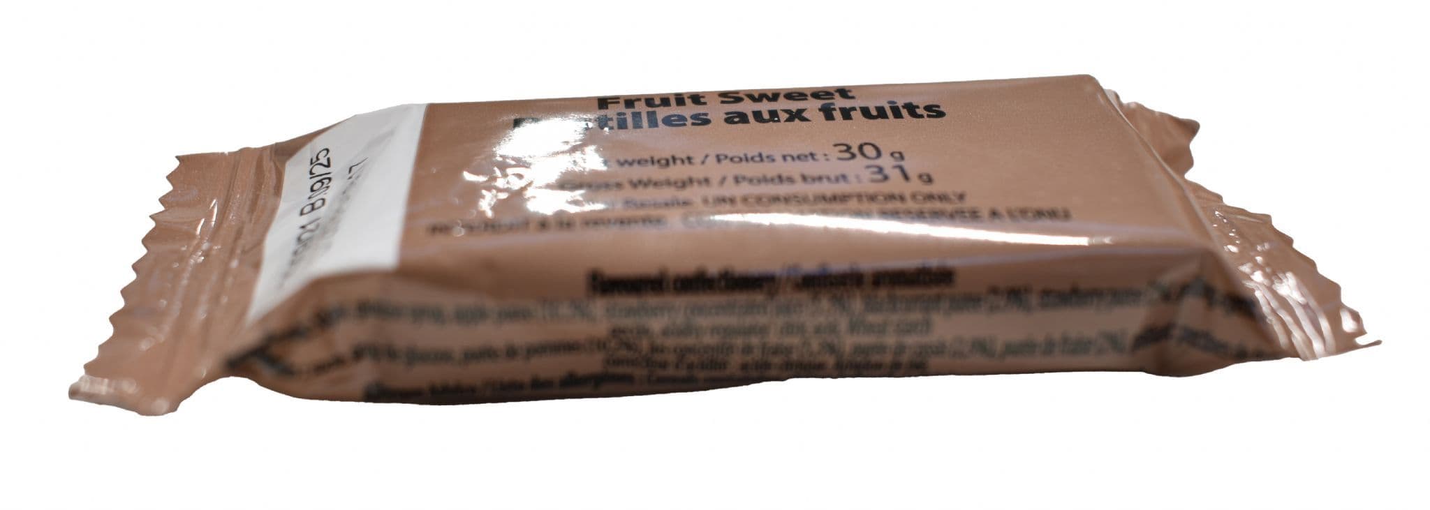 10 x British Military Ration Pack Fruit Pastilles Bar 30g