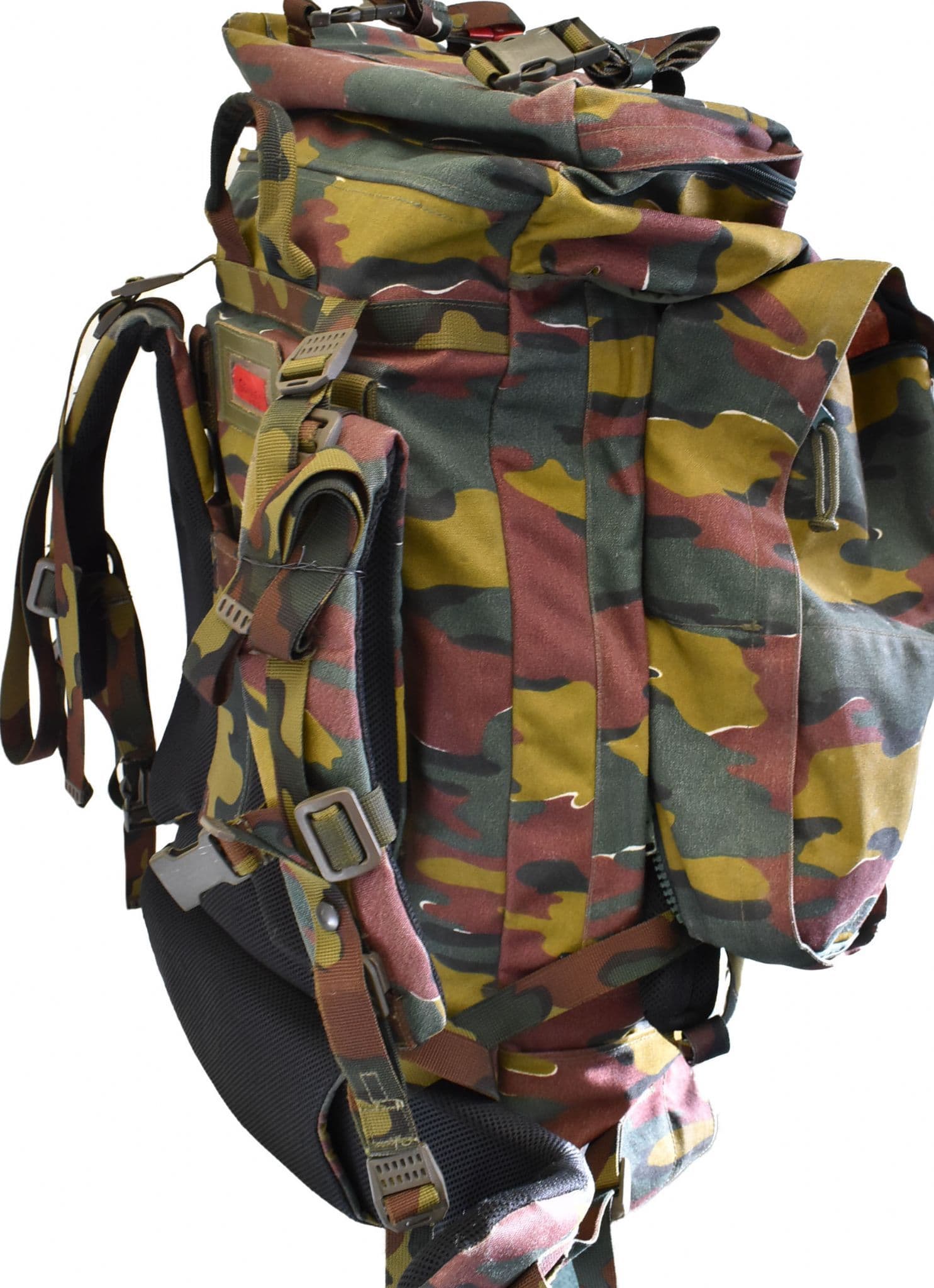 Belgian Army M97 Jigsaw Camo 100L 20L Bergen & Side Pouches