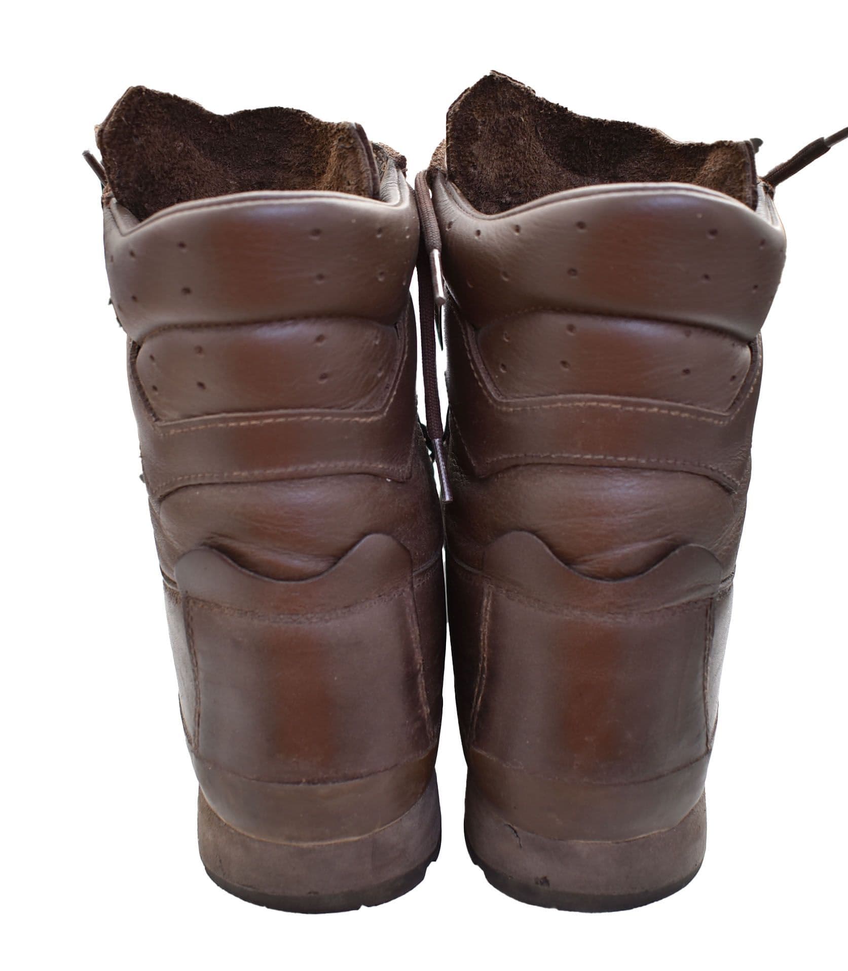 British Military Altberg Defender Brown Leather Boots With Box & Spacers