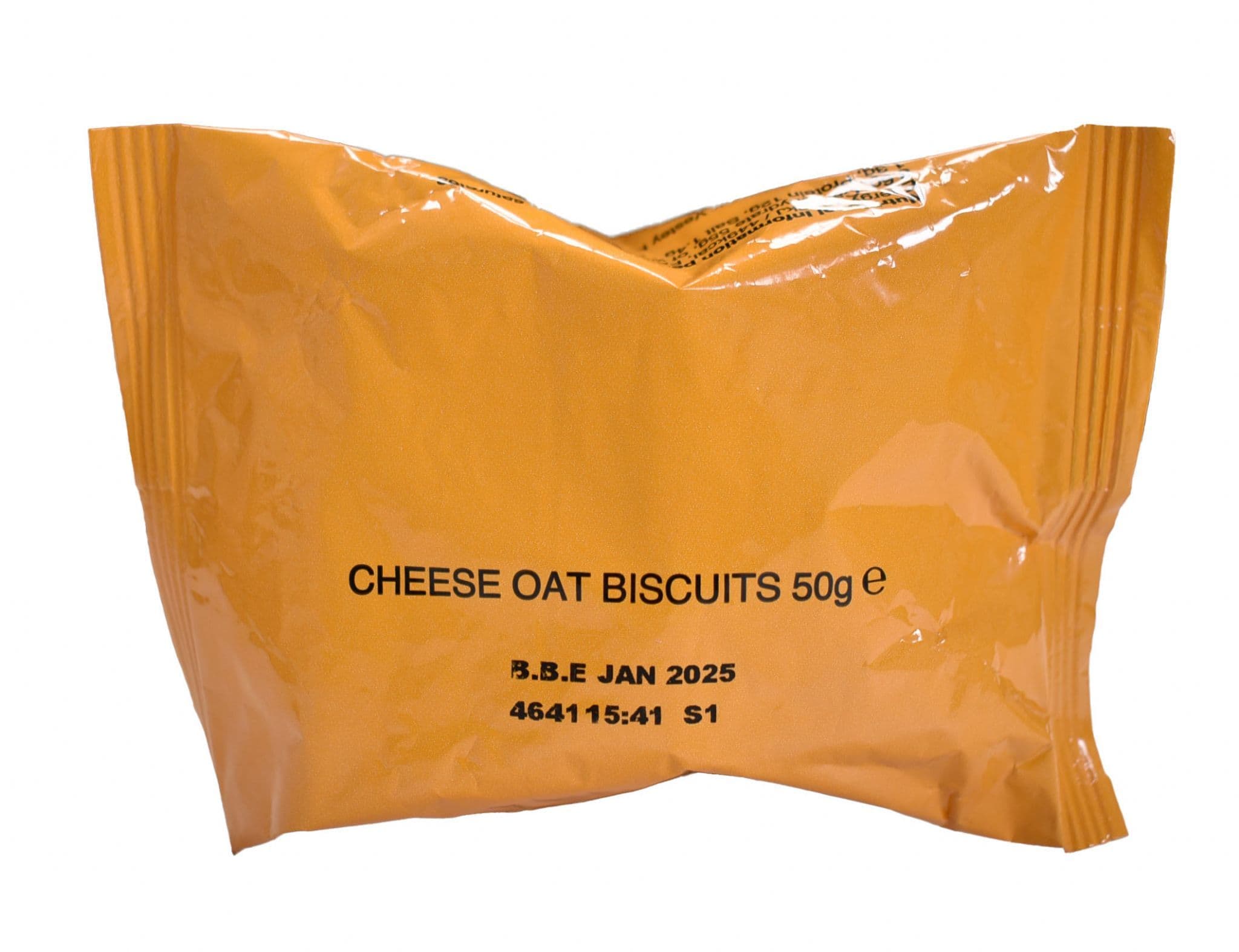 British Military Ration Pack Accessory - Cheese Oat Biscuits 50g