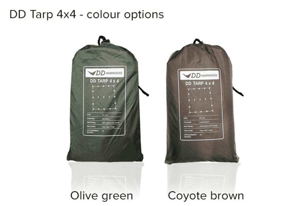 DD Hammocks Tarp XL - Coyote Brown